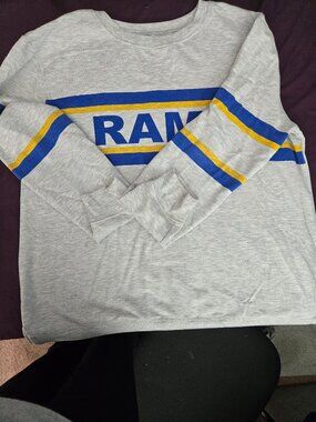 RAMS women's fit sweatshirt or lounge wear Large